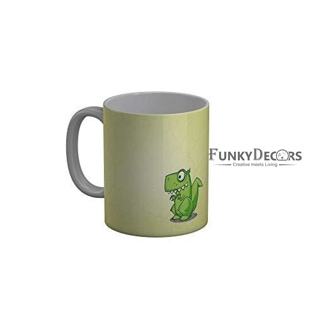 Funkydecors 3D Cartoon Ceramic Mug 350 Ml Multicolor Mugs