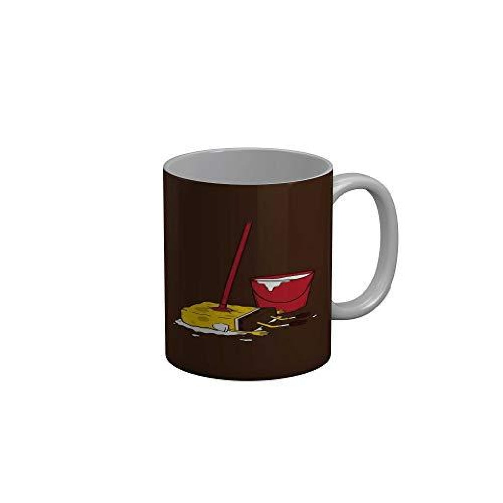 Funkydecors 3D Cartoon Ceramic Mug 350 Ml Multicolor Mugs