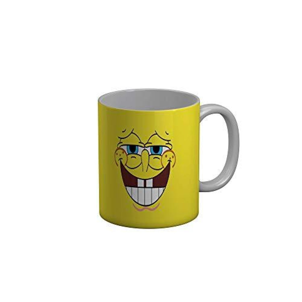 Funkydecors 3D Face Cartoon Ceramic Mug 350 Ml Multicolor Mugs