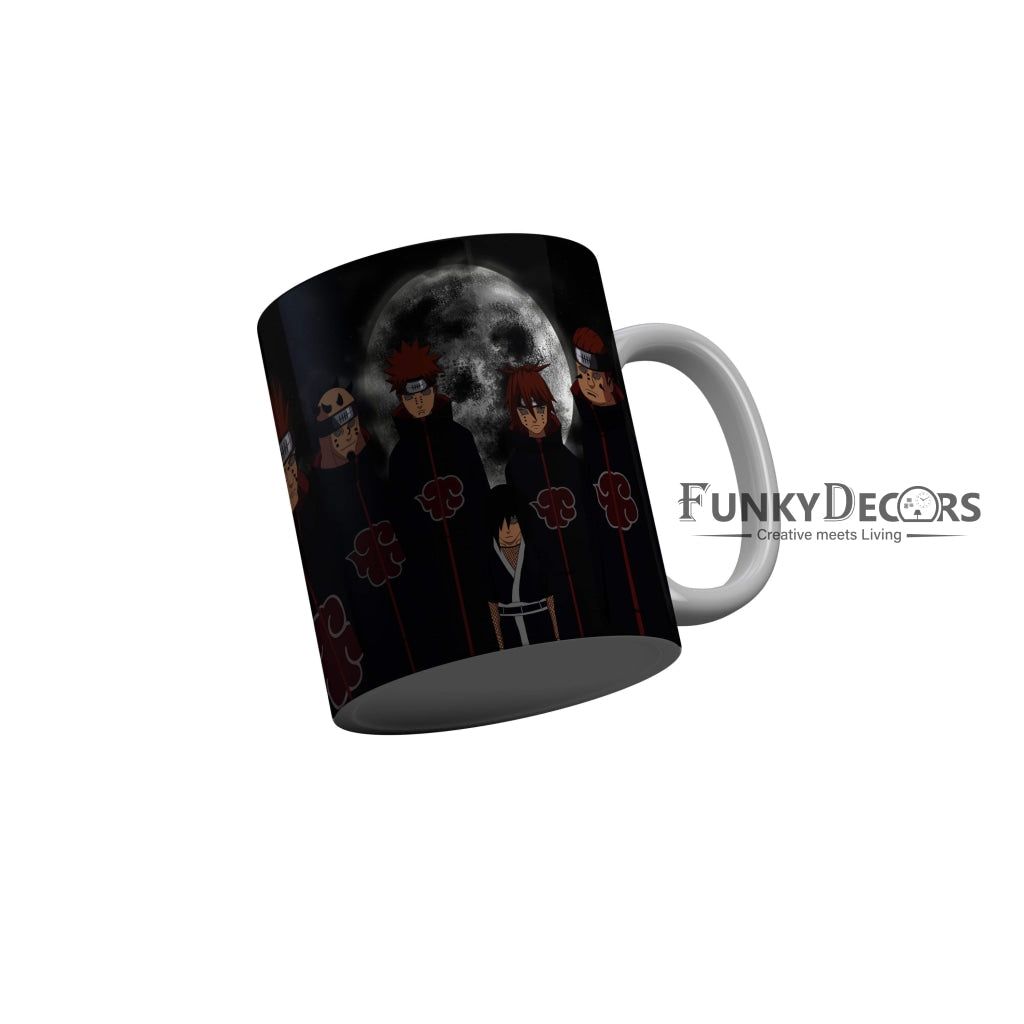 FunkyDecors Akatuski Cartoon Ceramic Coffee Mug Akatuski Cartoon Mug FunkyDecors