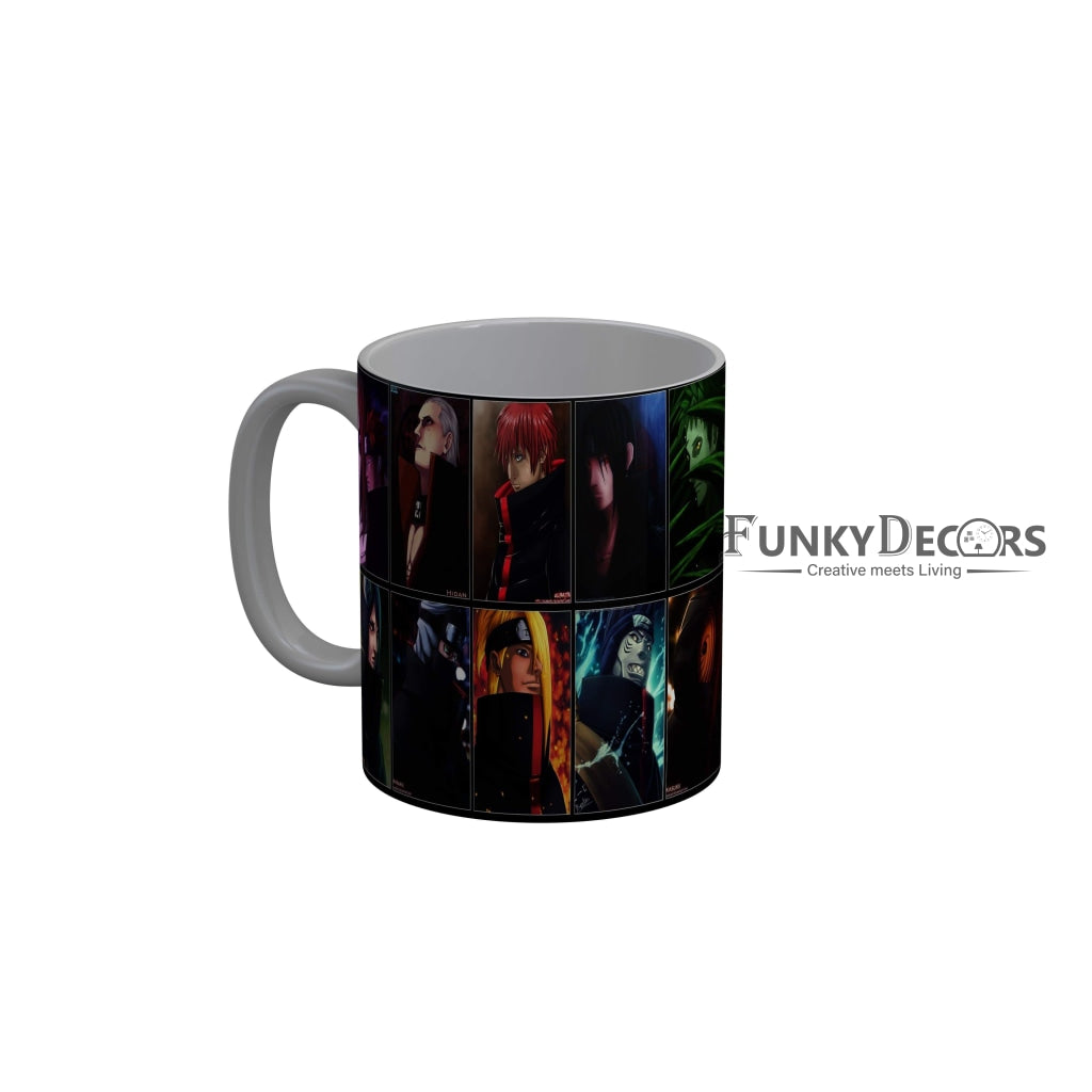 FunkyDecors Akatuski Cartoon Ceramic Coffee Mug Akatuski Cartoon Mug FunkyDecors