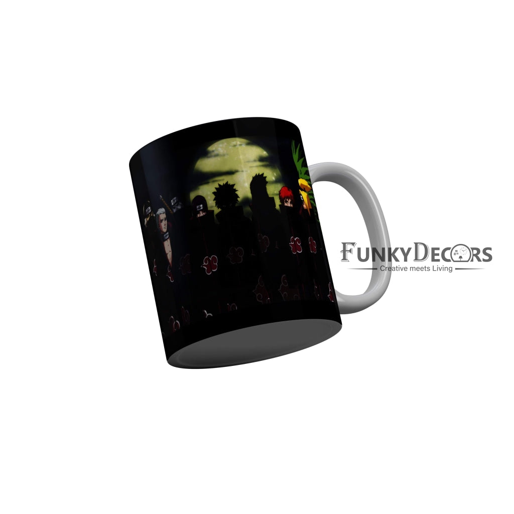 FunkyDecors Akatuski Cartoon Ceramic Coffee Mug Akatuski Cartoon Mug FunkyDecors