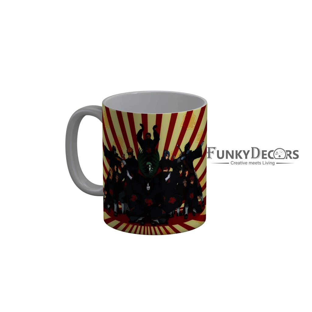 FunkyDecors Akatuski Cartoon Ceramic Coffee Mug Akatuski Cartoon Mug FunkyDecors