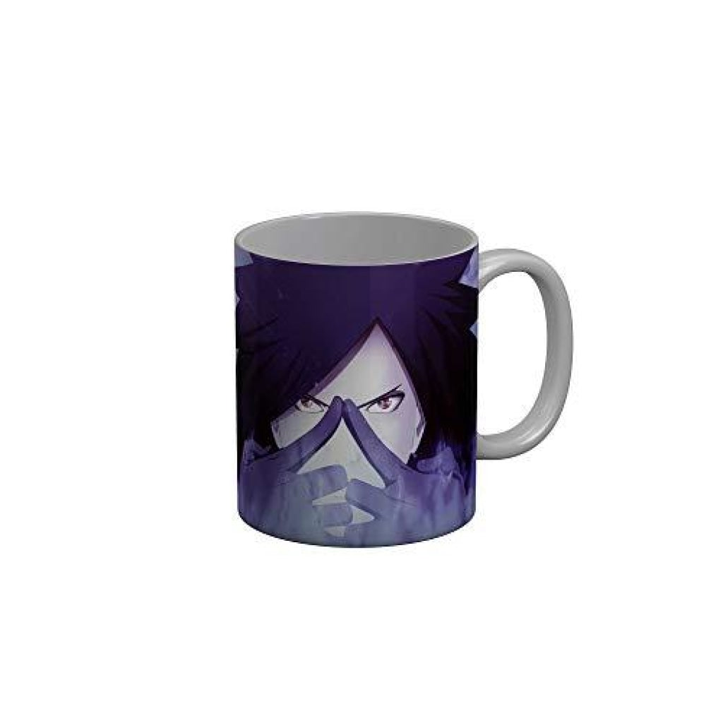 Funkydecors Anime Girl Gothic Cat Ceramic Mug 350 Ml Multicolor Mugs