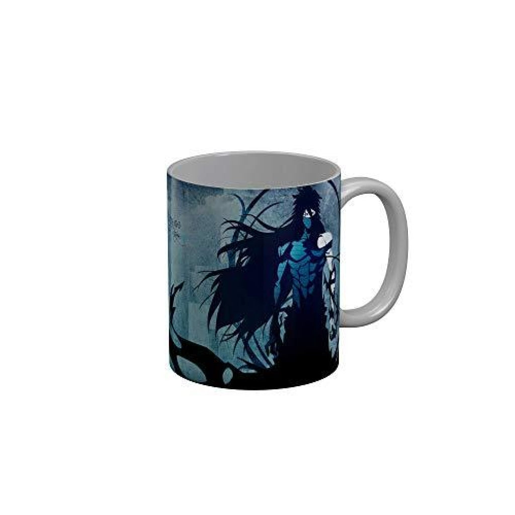 Funkydecors Anime Girl Gothic Cat Ceramic Mug 350 Ml Multicolor Mugs