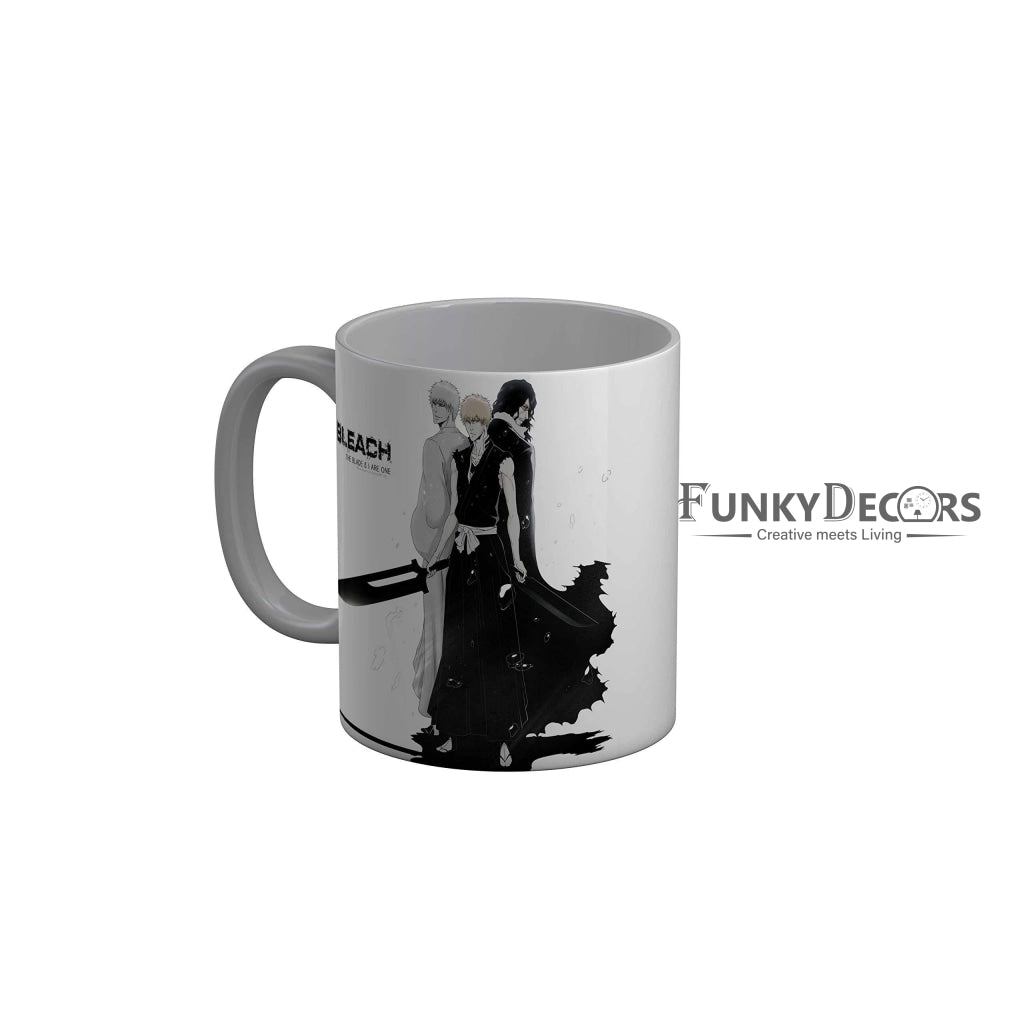 Funkydecors Anime Girl Gothic Cat Ceramic Mug 350 Ml Multicolor Mugs