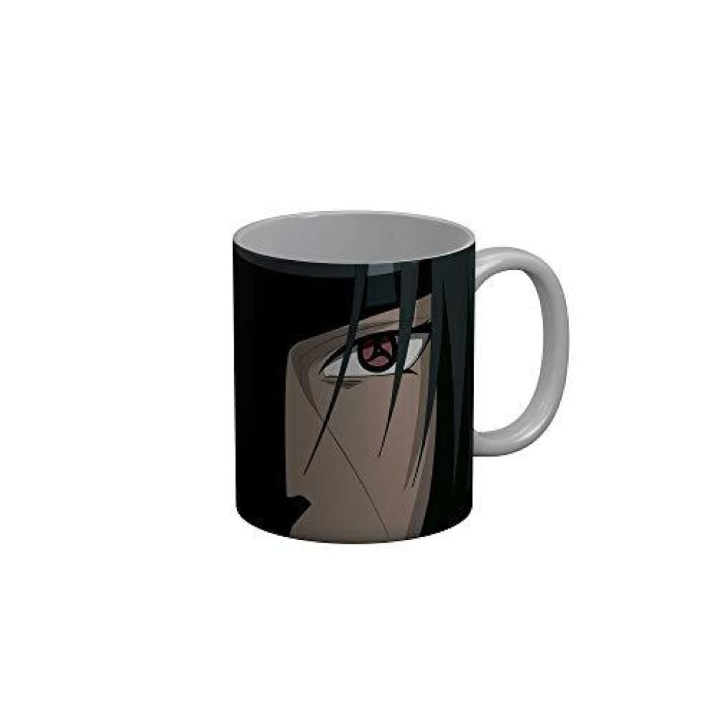 Funkydecors Anime Girl Gothic Cat Ceramic Mug 350 Ml Multicolor Mugs