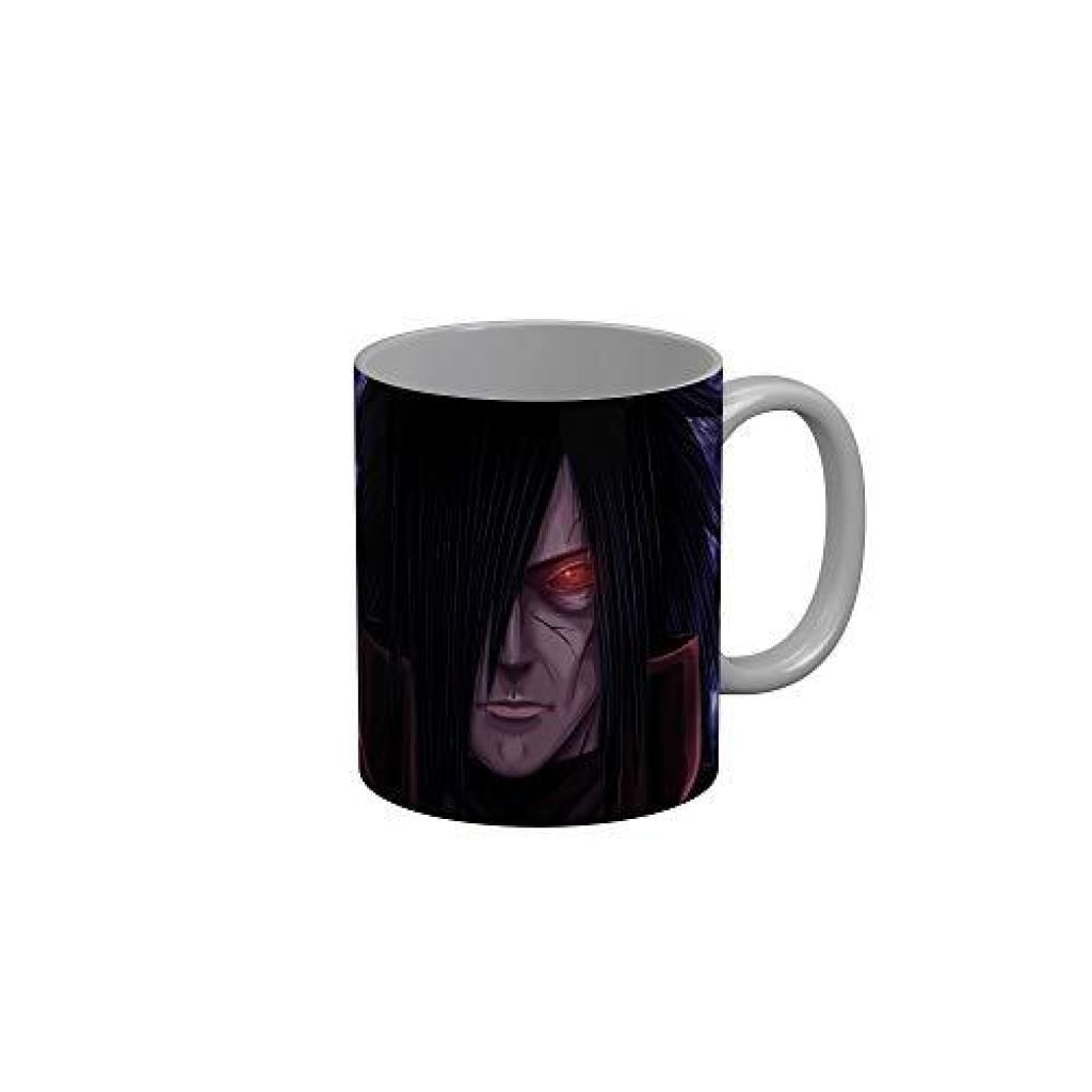 Funkydecors Anime Girl Gothic Cat Ceramic Mug 350 Ml Multicolor Mugs