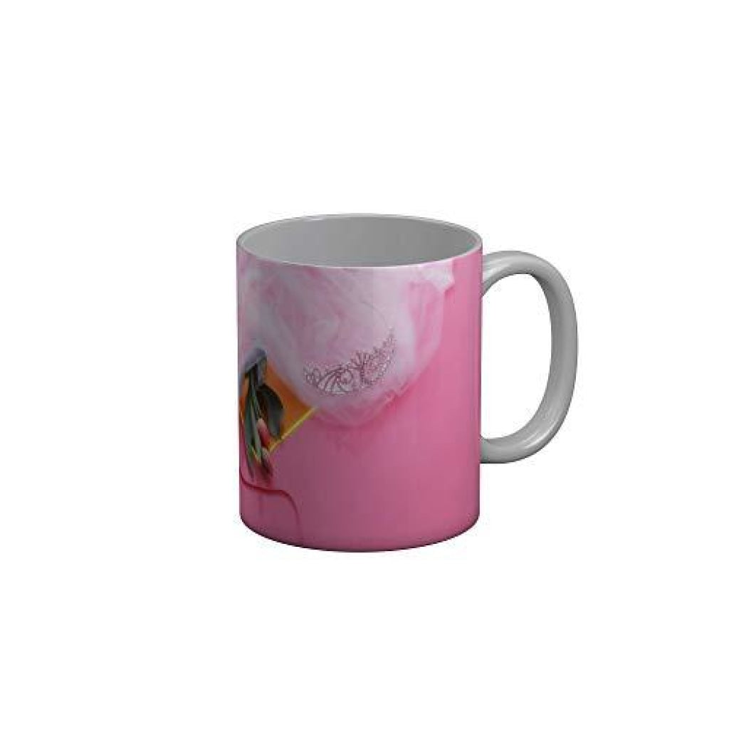 Funkydecors Anniversary Wishes Gift For Your Love Ceramic Mug 350 Ml Multicolor Mugs