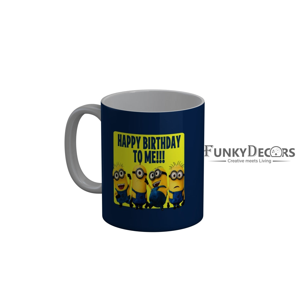 FunkyDecors Birthday Wishes Ceramic Coffee Mug