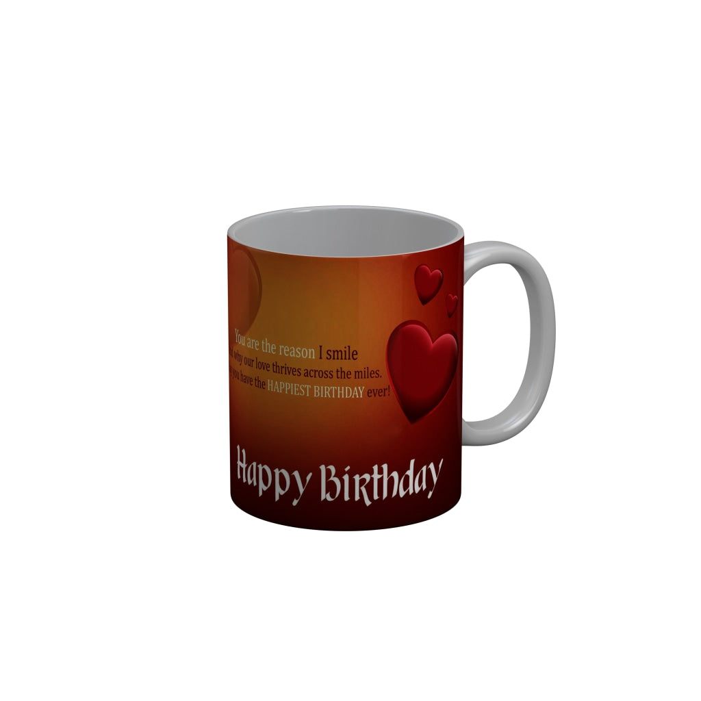 FunkyDecors Birthday Wishes Ceramic Coffee Mug