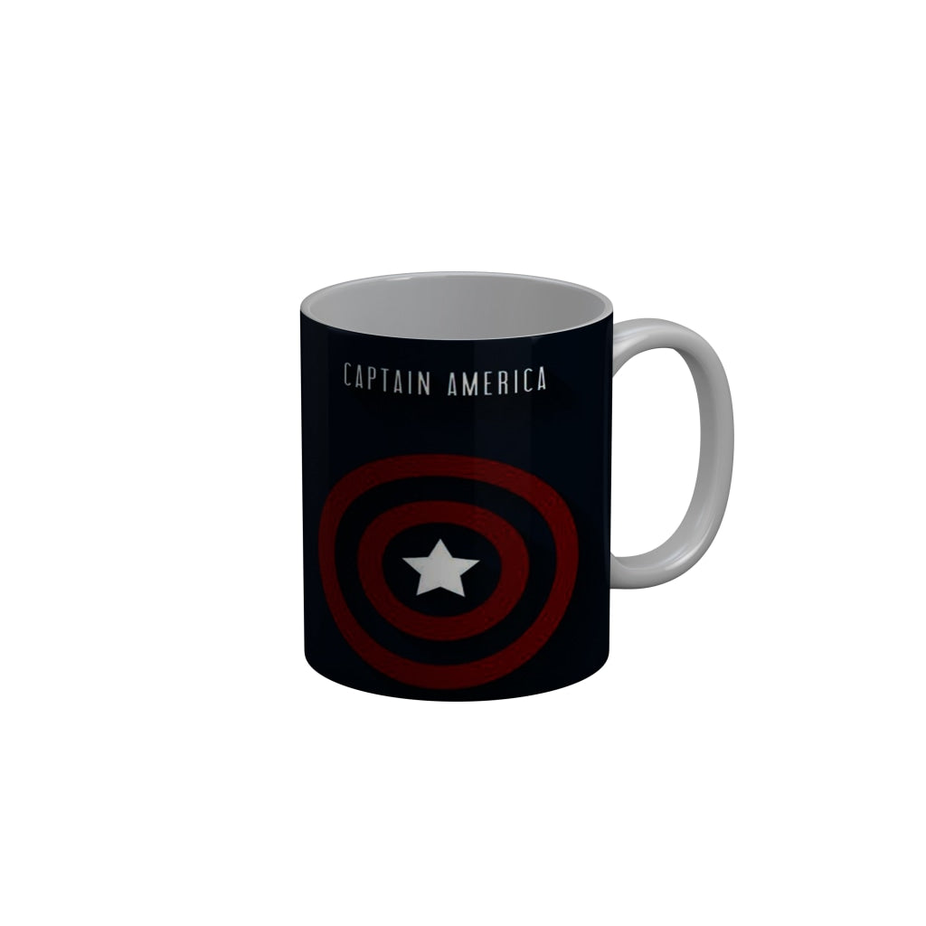 FunkyDecors Captain America Ceramic Coffee Mug