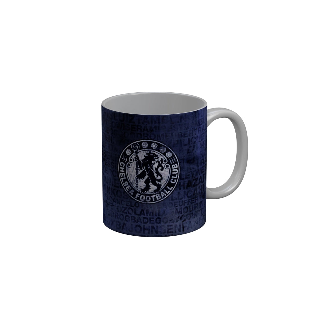 FunkyDecors Chelsea Football Club Blue Ceramic Coffee Mug