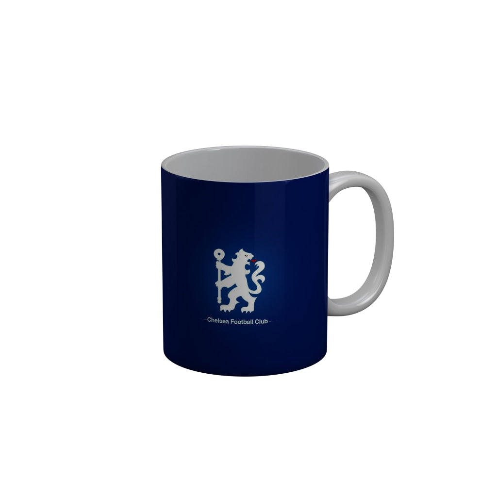 FunkyDecors Chelsea Football Club Blue Ceramic Coffee Mug