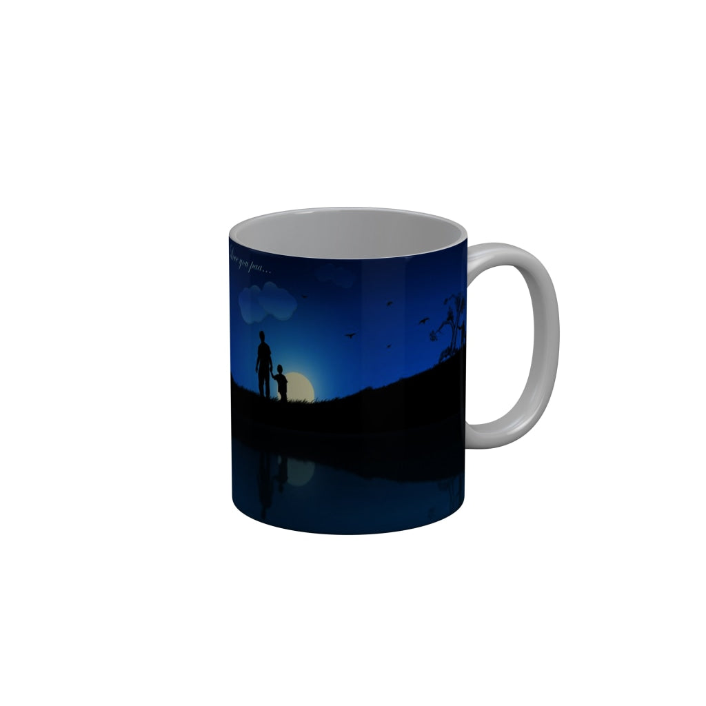 FunkyDecors Dad Birthday Father Day World Greatest Dad Ceramic Coffee Mug