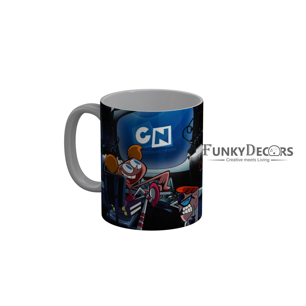 FunkyDecors Dexter Cartoon Ceramic Coffee Mug