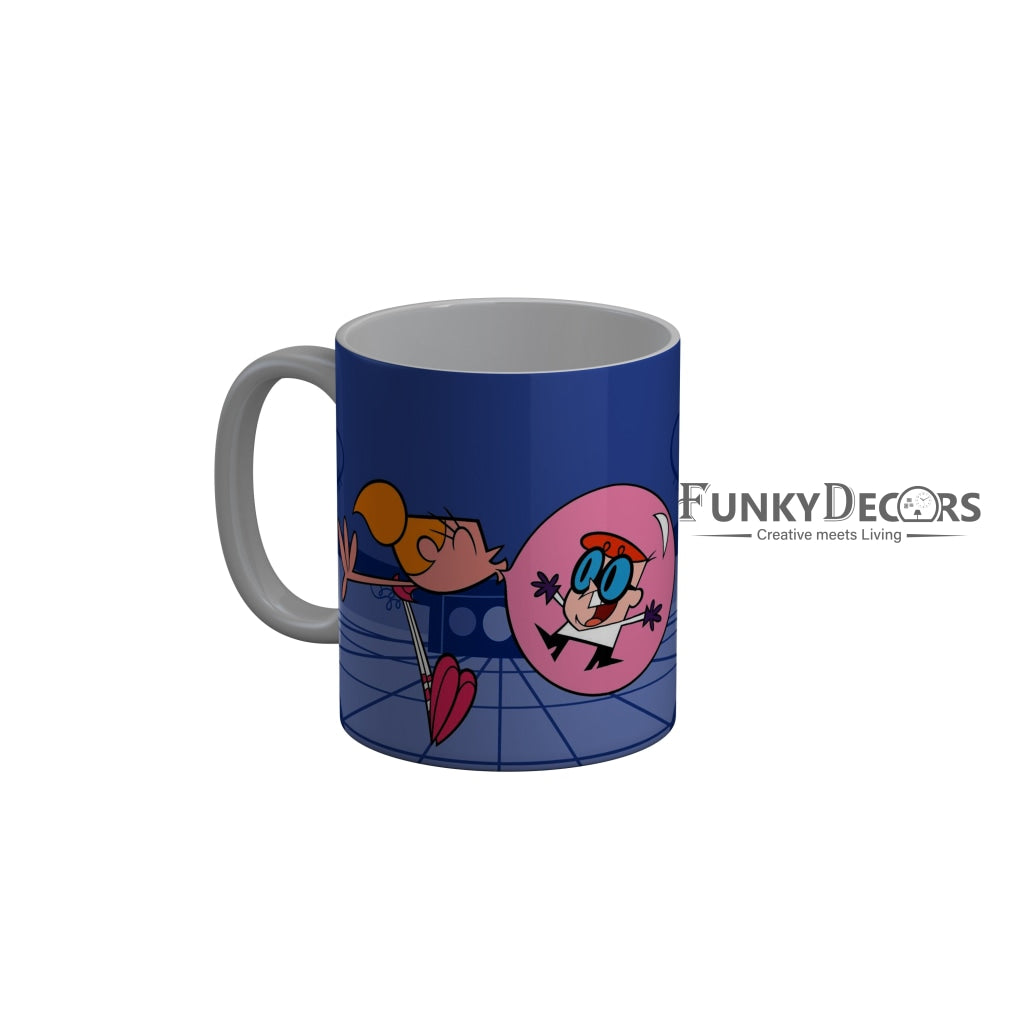 FunkyDecors Dexter Cartoon Ceramic Coffee Mug
