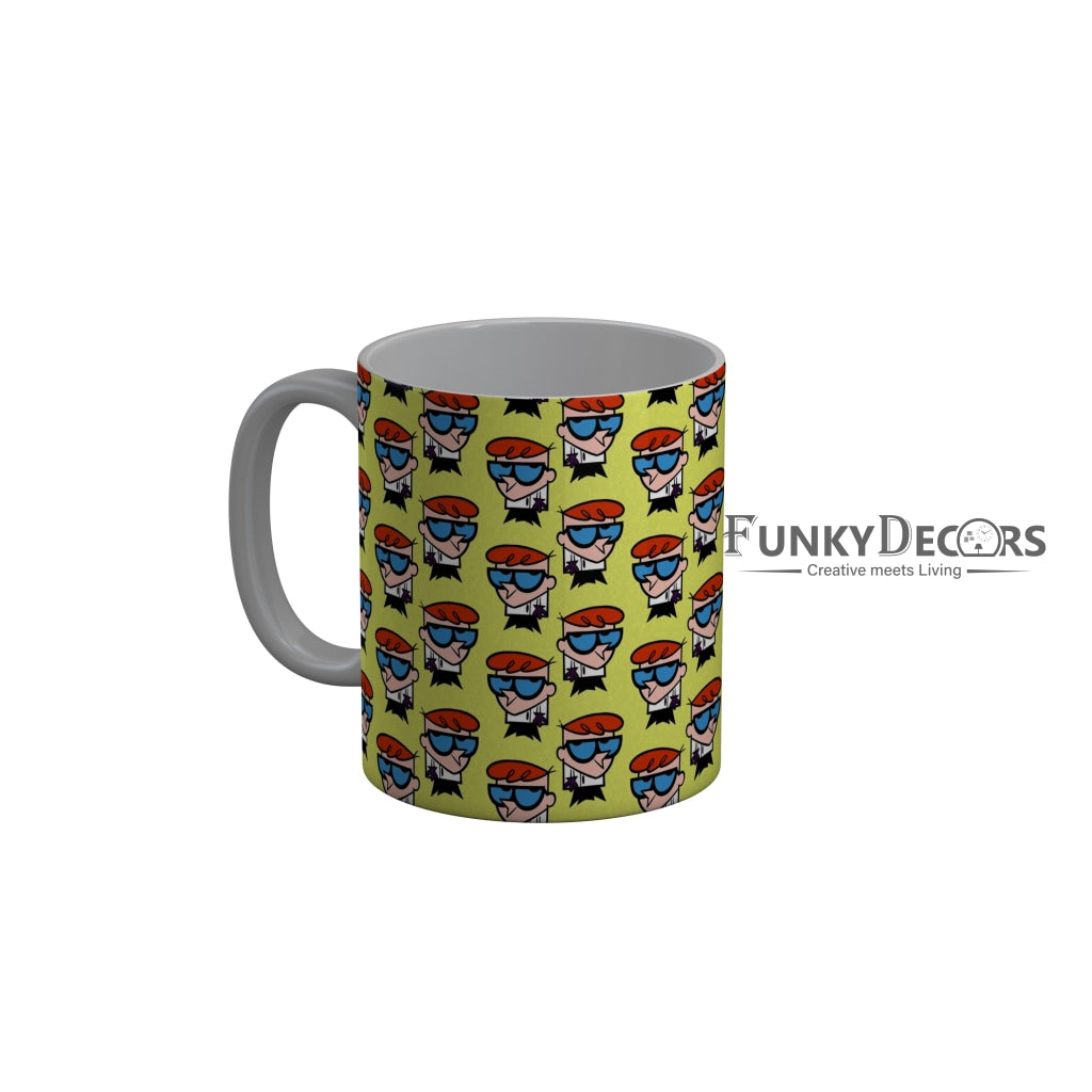 FunkyDecors Dexter Cartoon Ceramic Coffee Mug