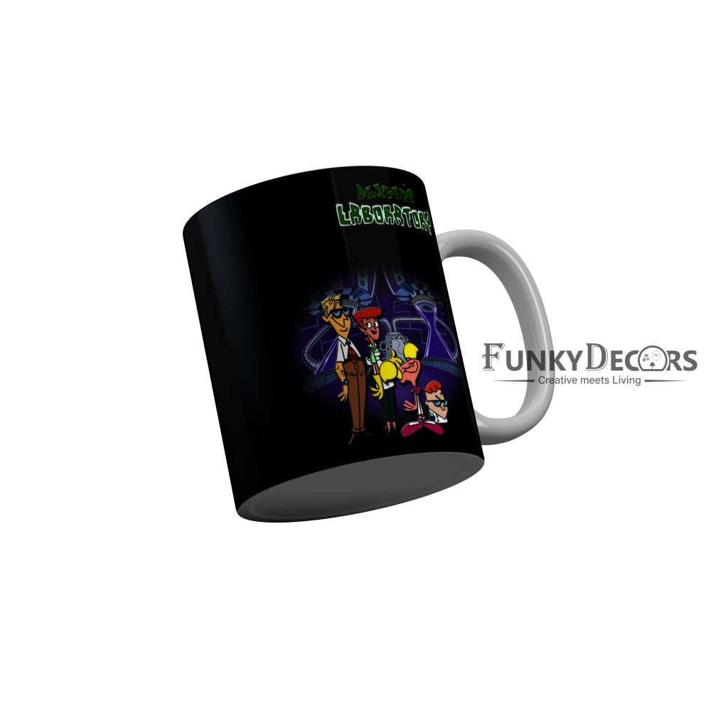 FunkyDecors Dexter Cartoon Ceramic Coffee Mug