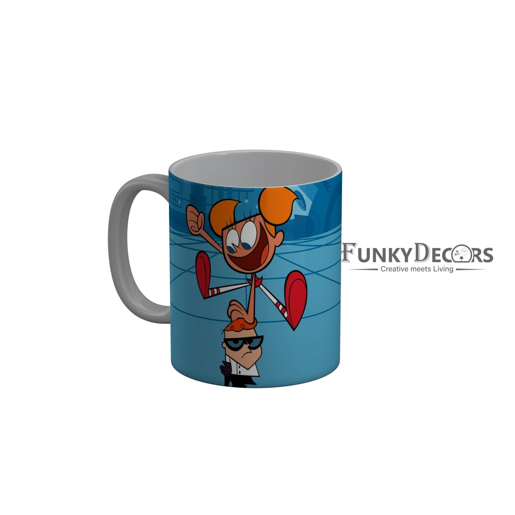 FunkyDecors Dexter Cartoon Ceramic Coffee Mug