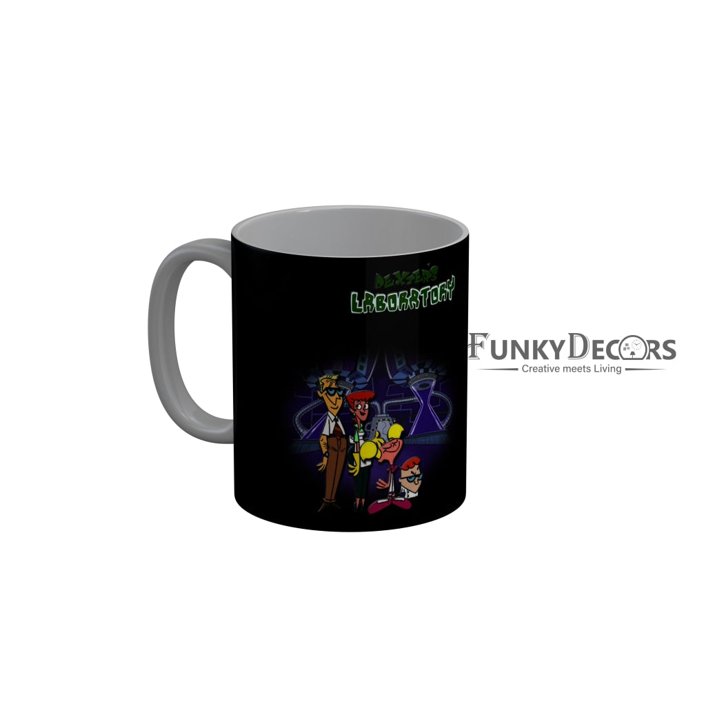 FunkyDecors Dexter Cartoon Ceramic Coffee Mug