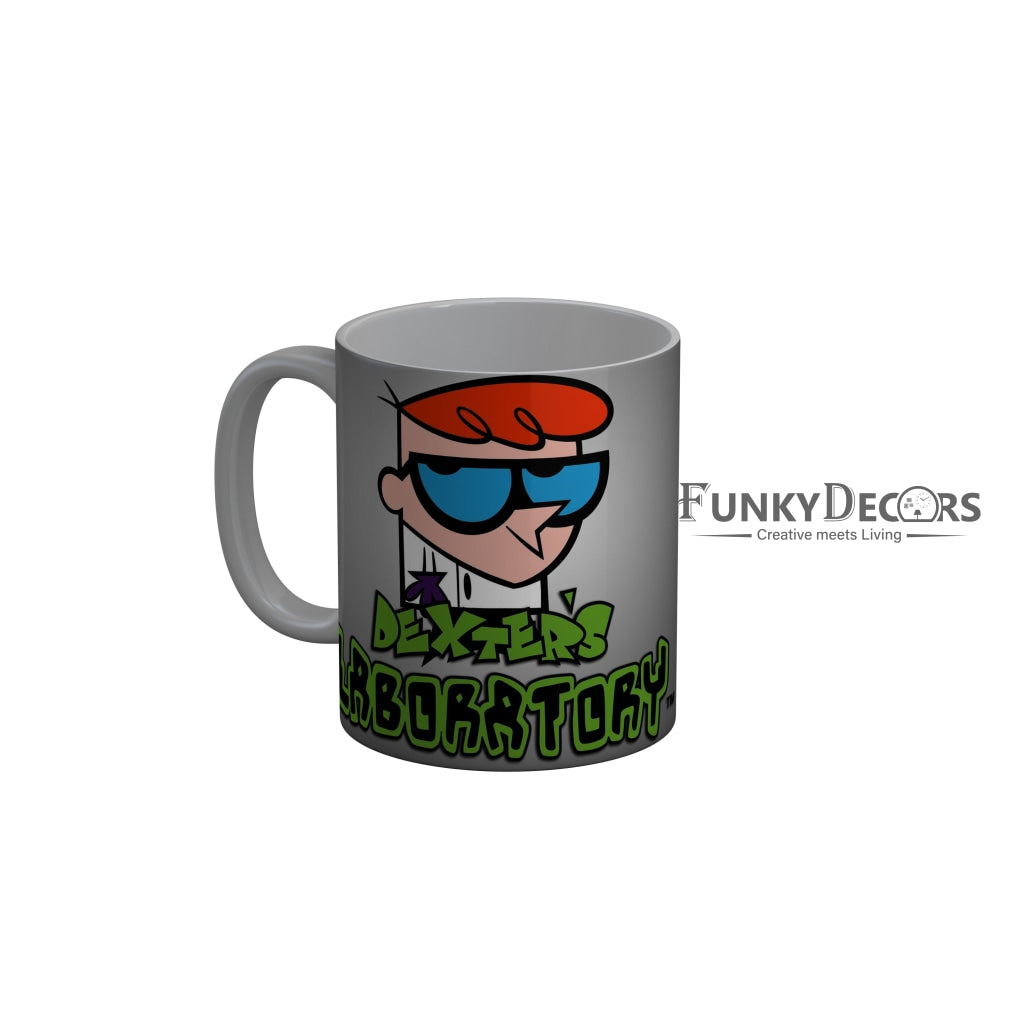 FunkyDecors Dexter Cartoon Ceramic Coffee Mug