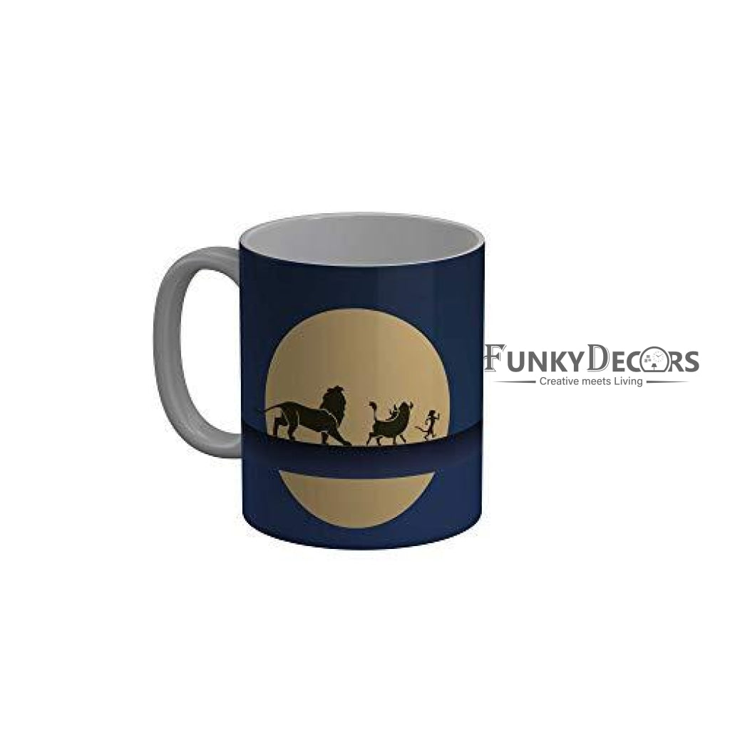 Funkydecors Disney Cartoon Ceramic Mug 350 Ml Multicolor Mugs