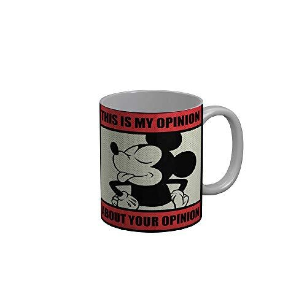 Funkydecors Disney Cartoon Ceramic Mug 350 Ml Multicolor Mugs