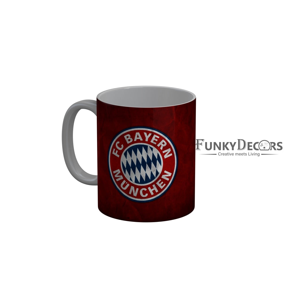 FunkyDecors FC Bayern Munchen Football Red Ceramic Coffee Mug