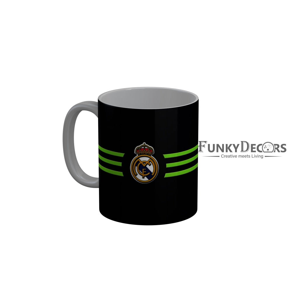 FunkyDecors FC Black Ceramic Coffee Mug
