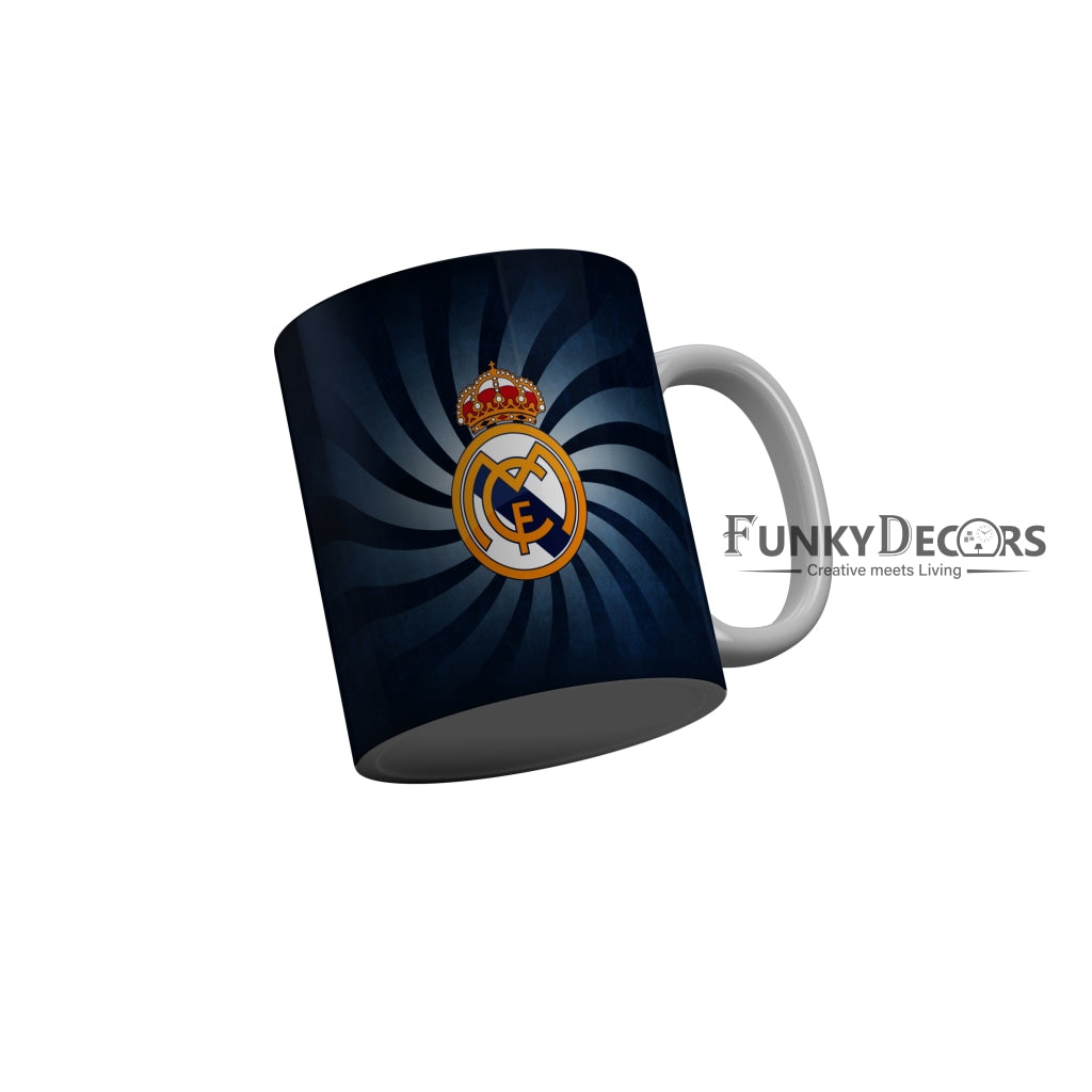 FunkyDecors FC Blue Ceramic Coffee Mug
