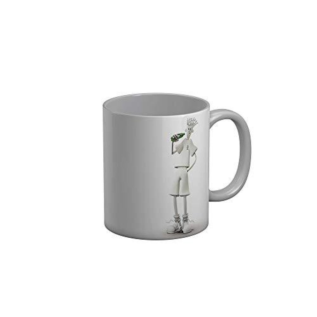 Funkydecors Food Lover Ceramic Mug 350 Ml Multicolor Mugs