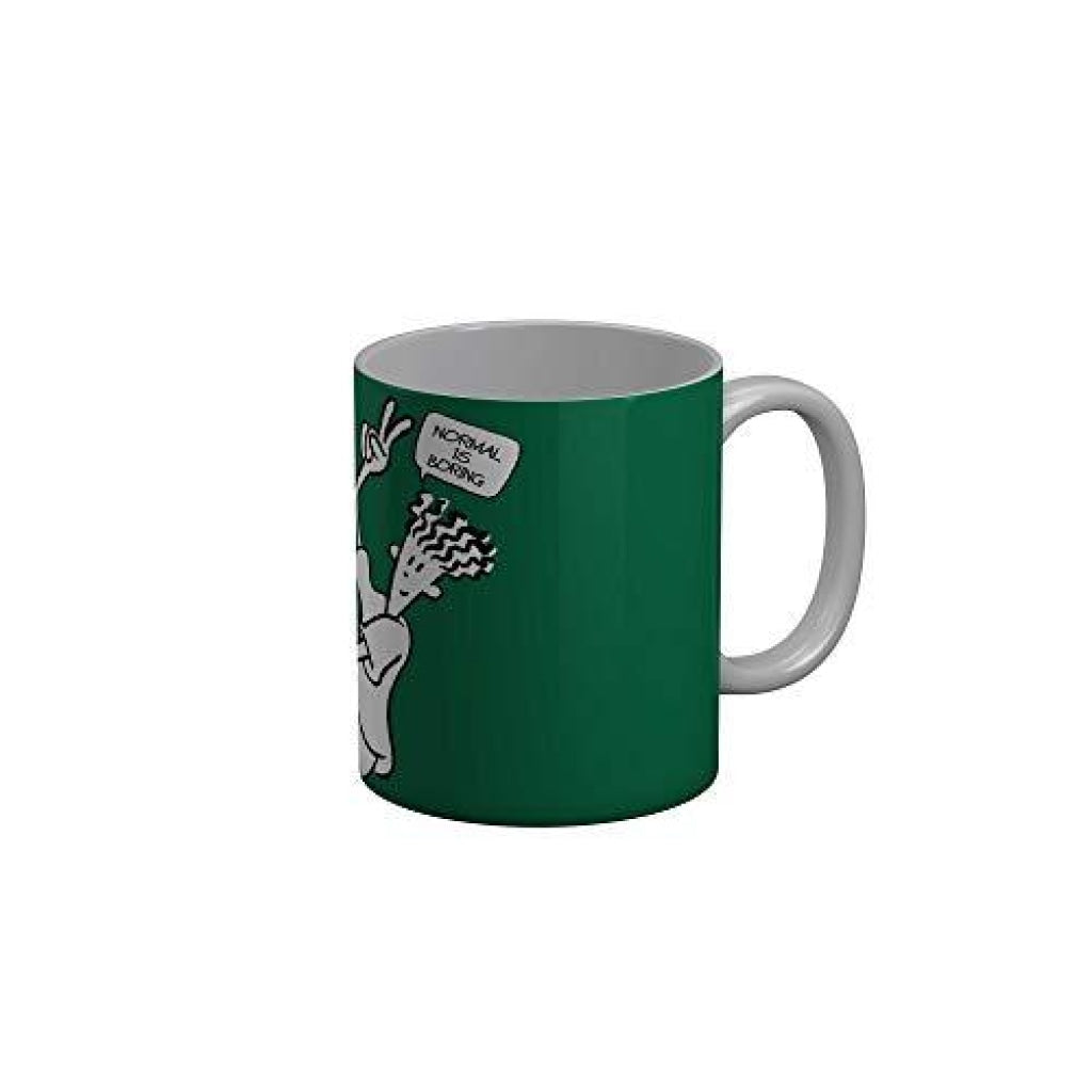 Funkydecors Food Lover Ceramic Mug 350 Ml Multicolor Mugs