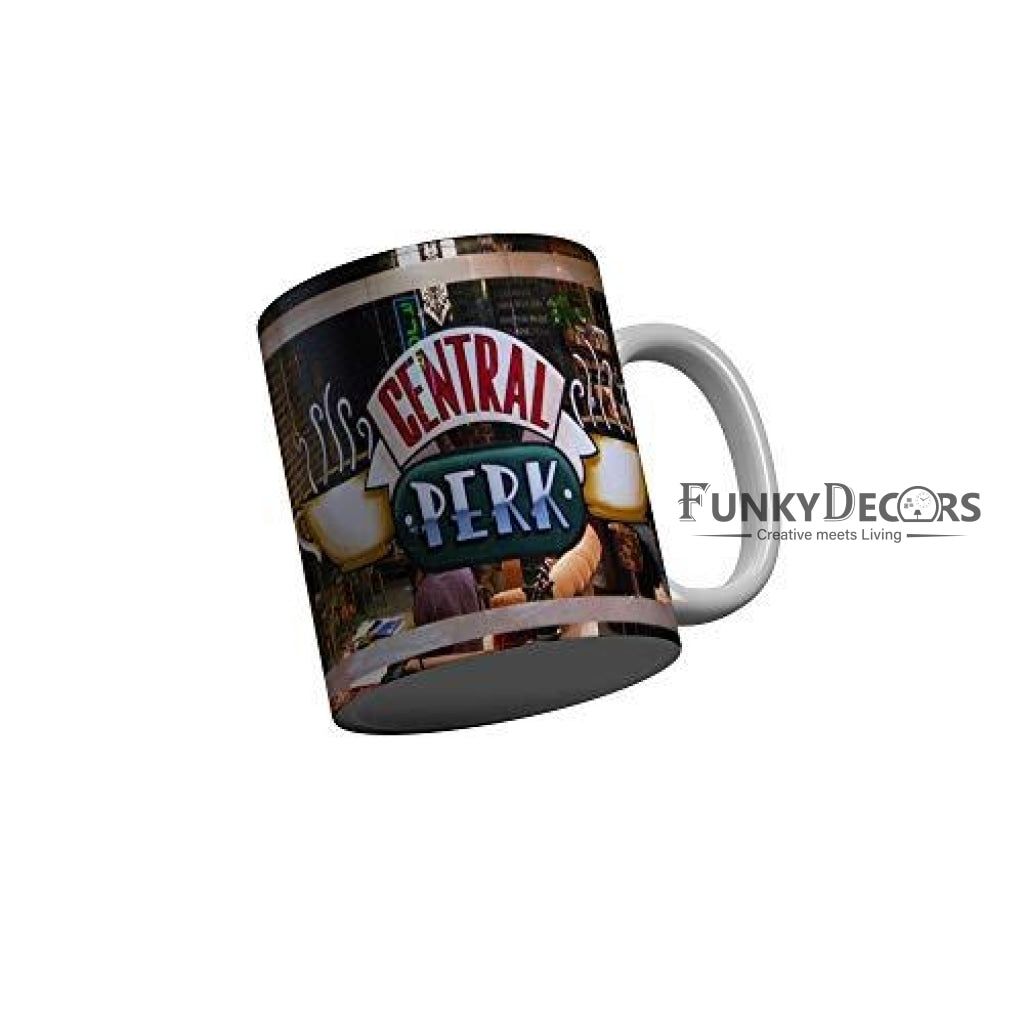 Funkydecors Friends Tv Series Ceramic Mug 350 Ml Multicolor Mugs
