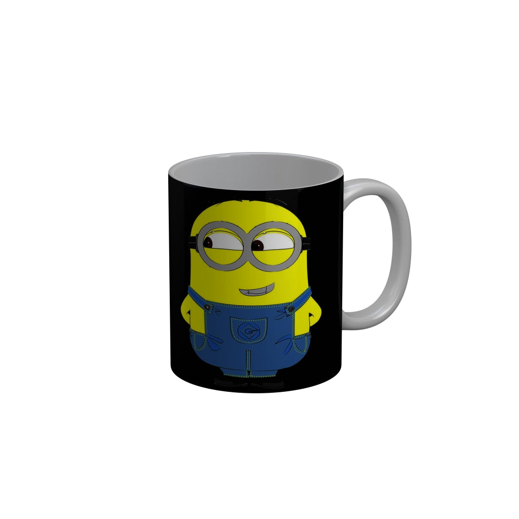 FunkyDecors Funny Cute Minion Ceramic Coffee Mug, 350 ml