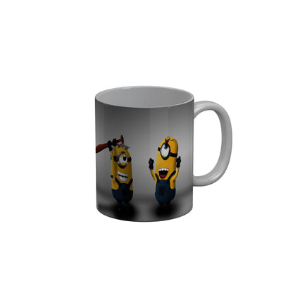 FunkyDecors Funny Minions Cartoon Ceramic Coffee Mug