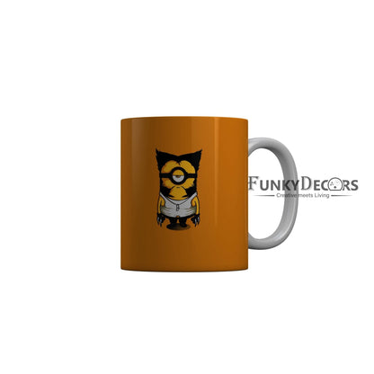 FunkyDecors Funny Minions Cartoon Ceramic Coffee Mug