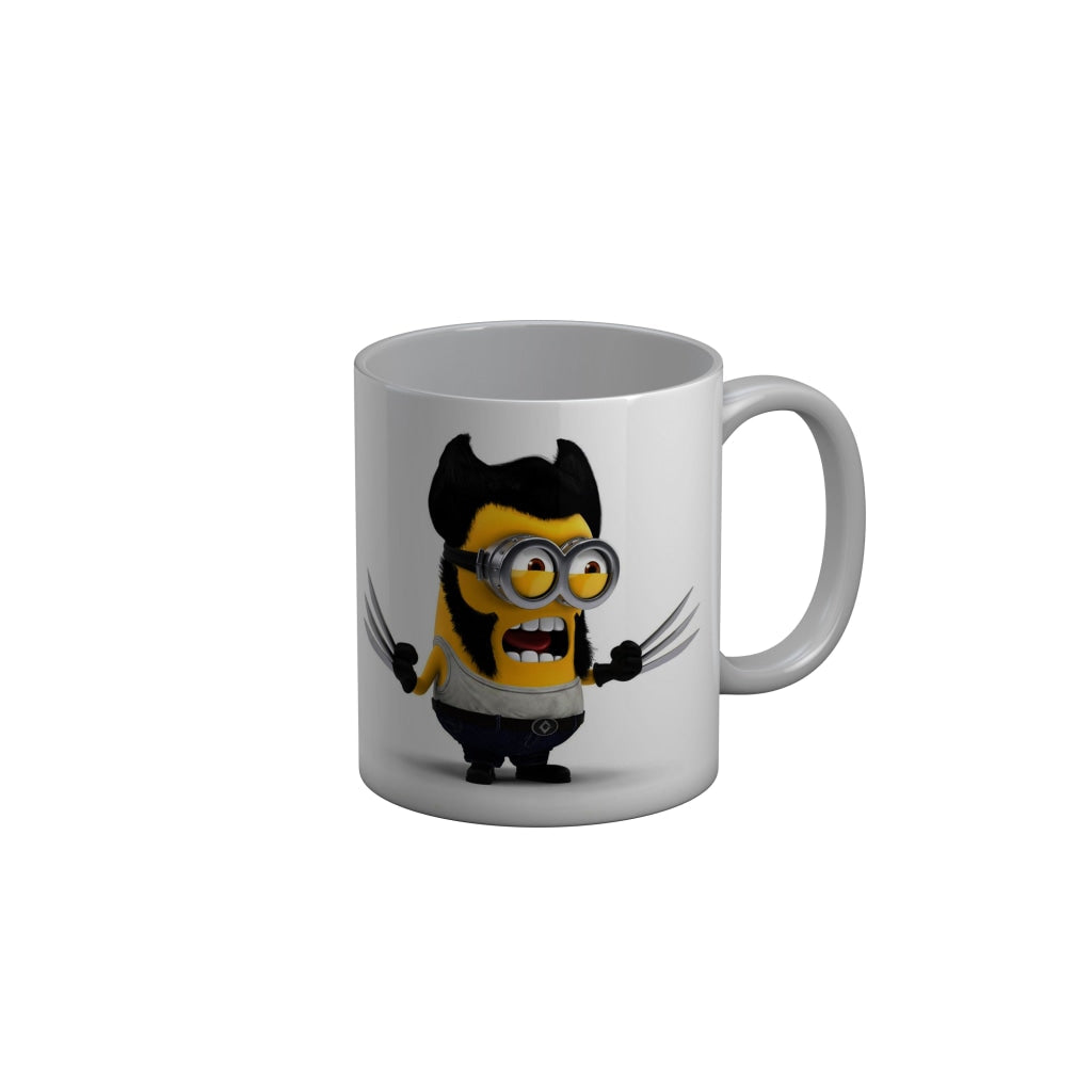 FunkyDecors Funny Minions Cartoon Ceramic Coffee Mug