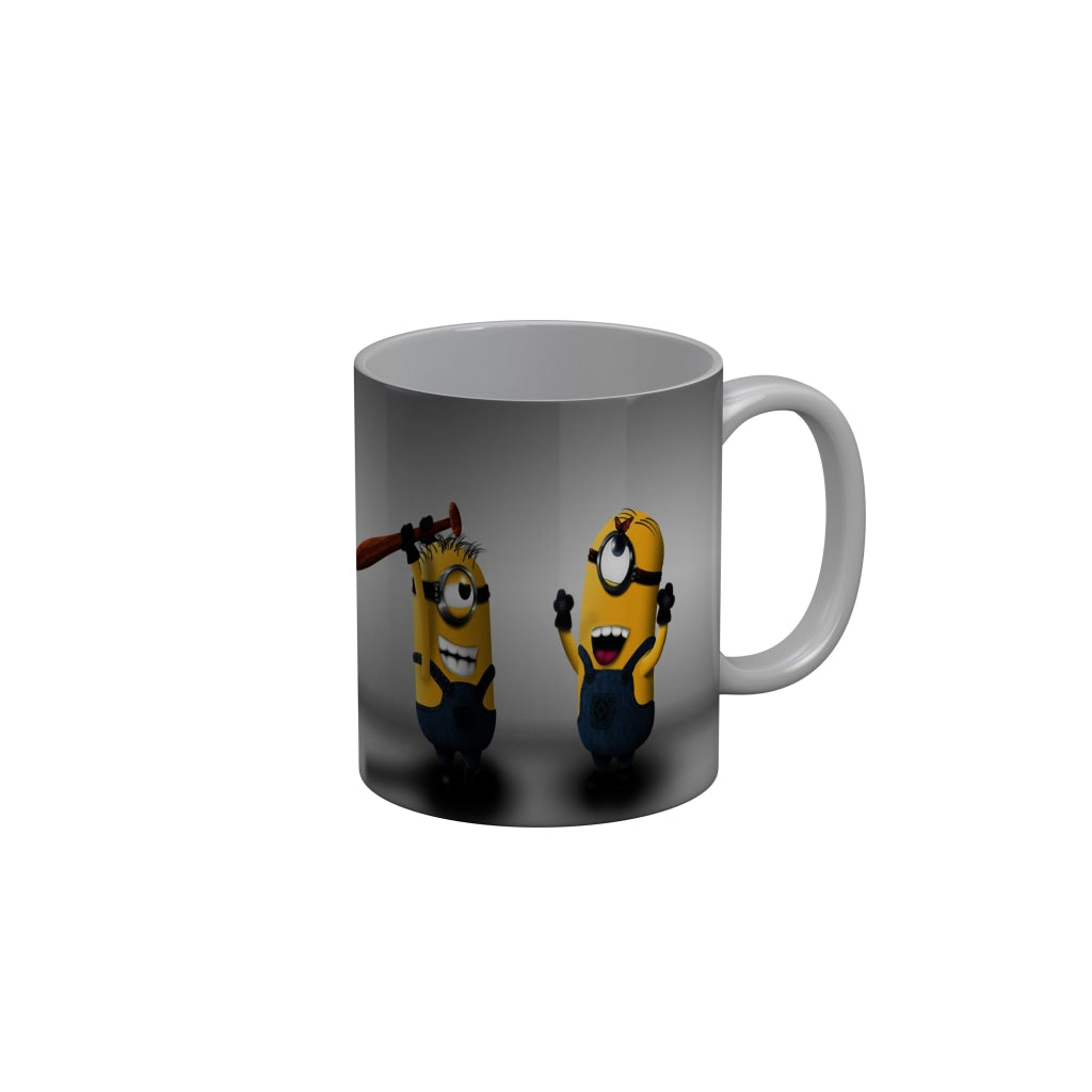 FunkyDecors Funny Minions Cartoon Ceramic Coffee Mug