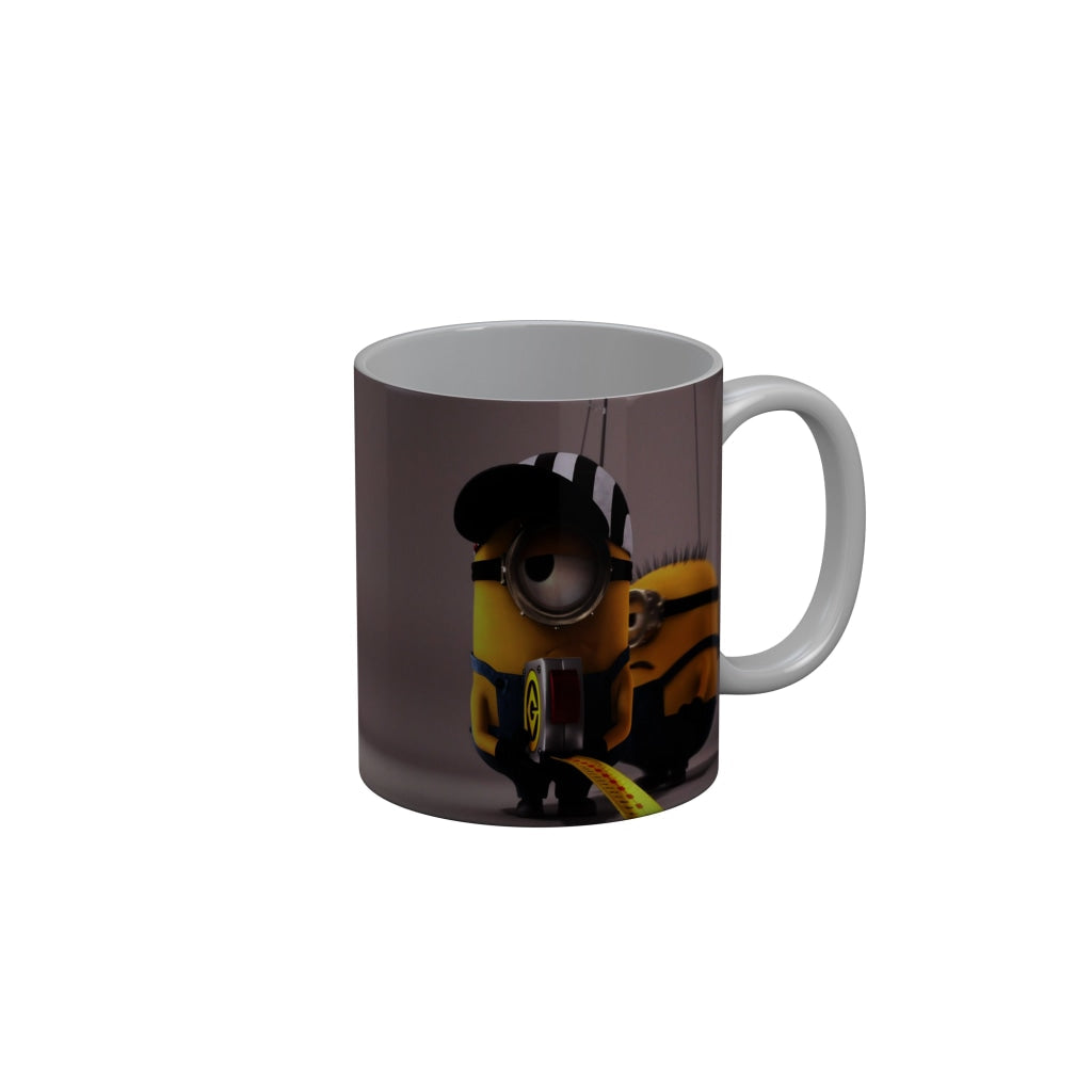 FunkyDecors Funny Minions Cartoon Ceramic Coffee Mug