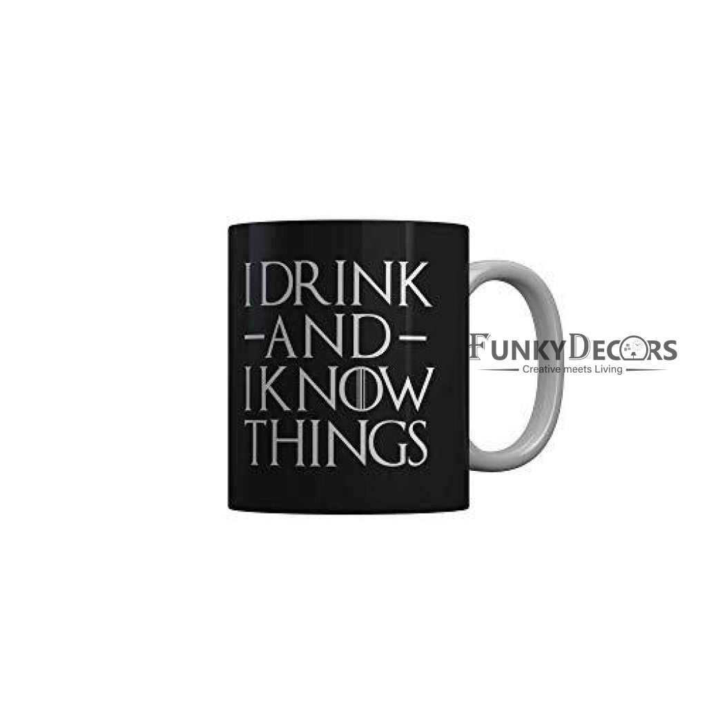 Funkydecors Got Series Ceramic Mug 350 Ml Multicolor Mugs
