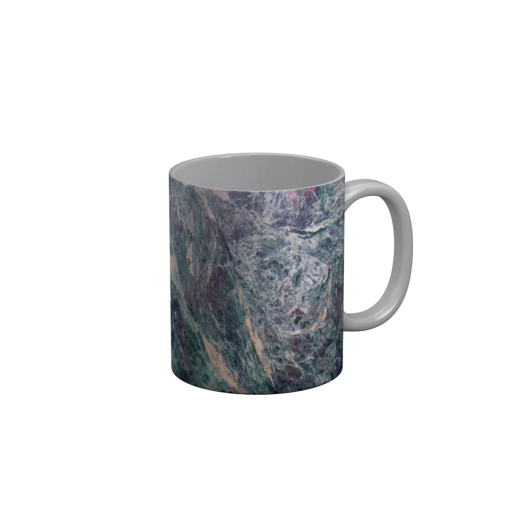 FunkyDecors Grey Marble Pattern Ceramic Coffee Mug
