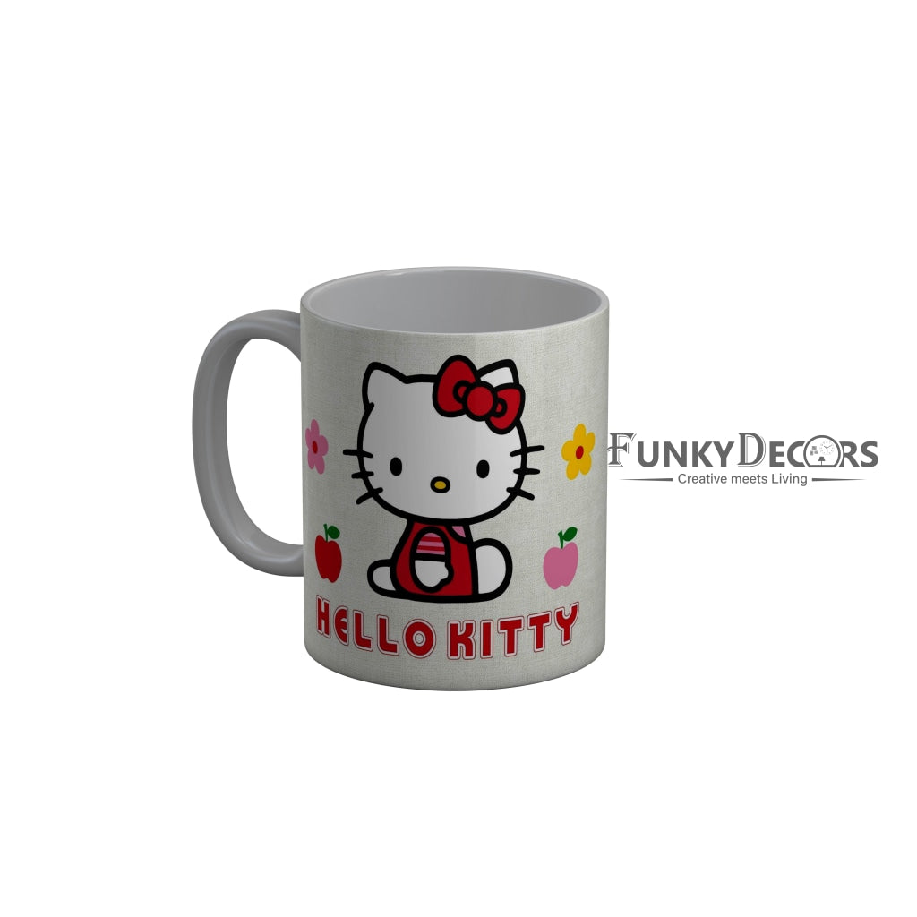 FunkyDecors Hello Kitty Cartoon Ceramic Coffee Mug
