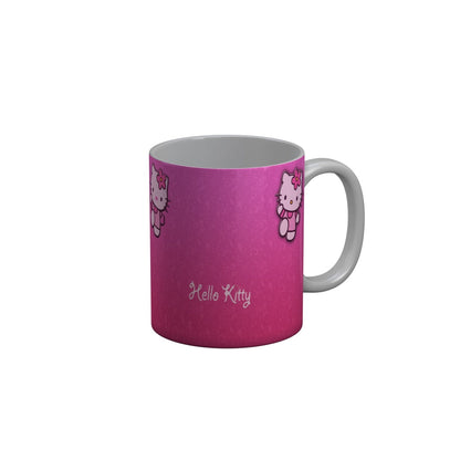 FunkyDecors Hello Kitty Pink Cartoon Ceramic Coffee Mug