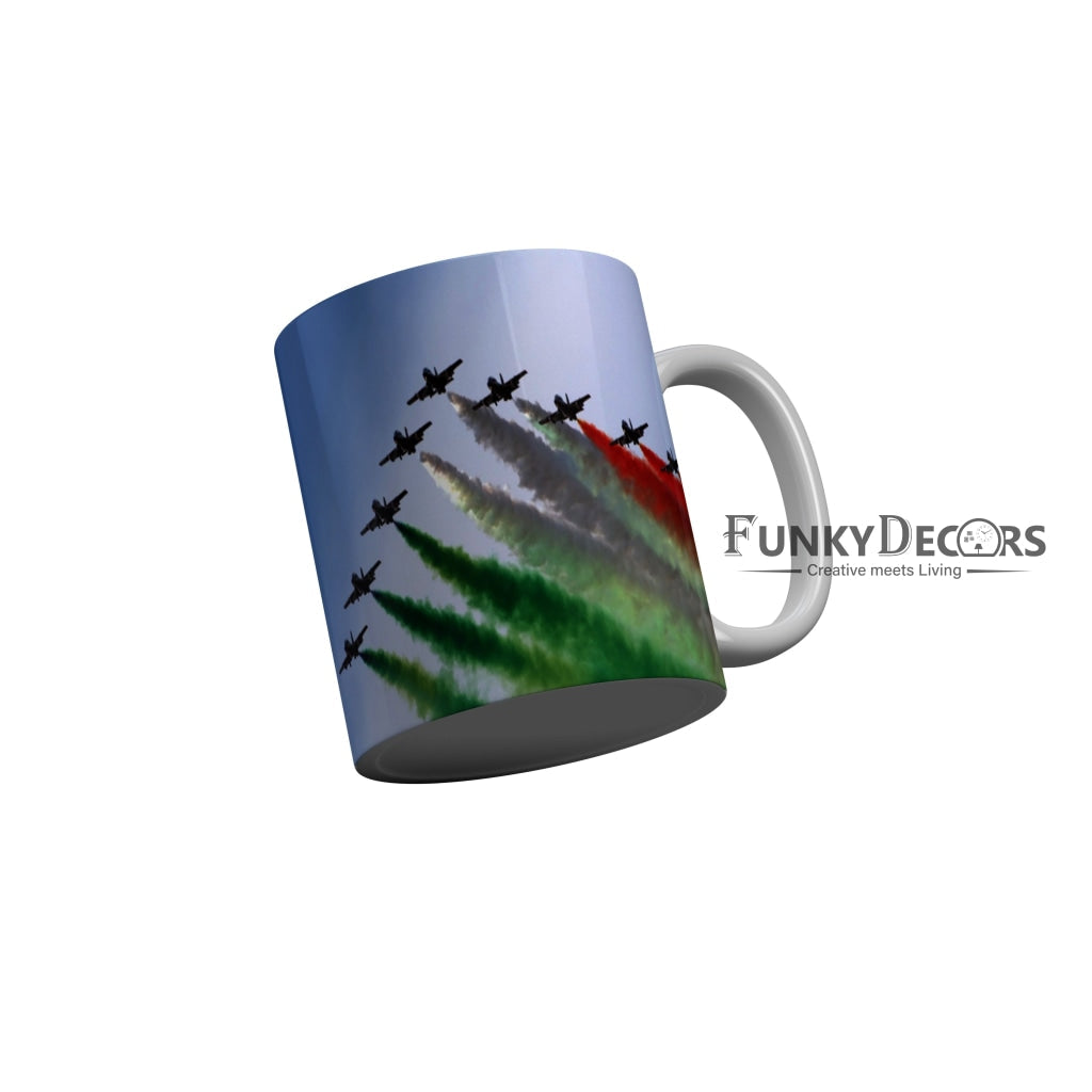 FunkyDecors Independence Day 15th August Wishes Ceramic Coffee Mug