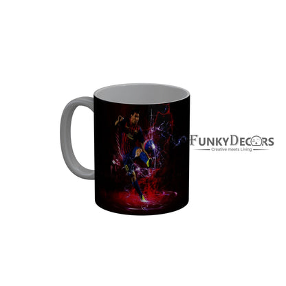 FunkyDecors Lionel Messi Football Ceramic Coffee Mug