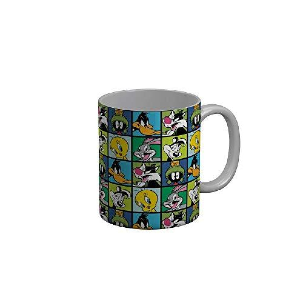 Funkydecors Looney Tunes Cartoon Ceramic Mug 350 Ml Multicolor Mugs