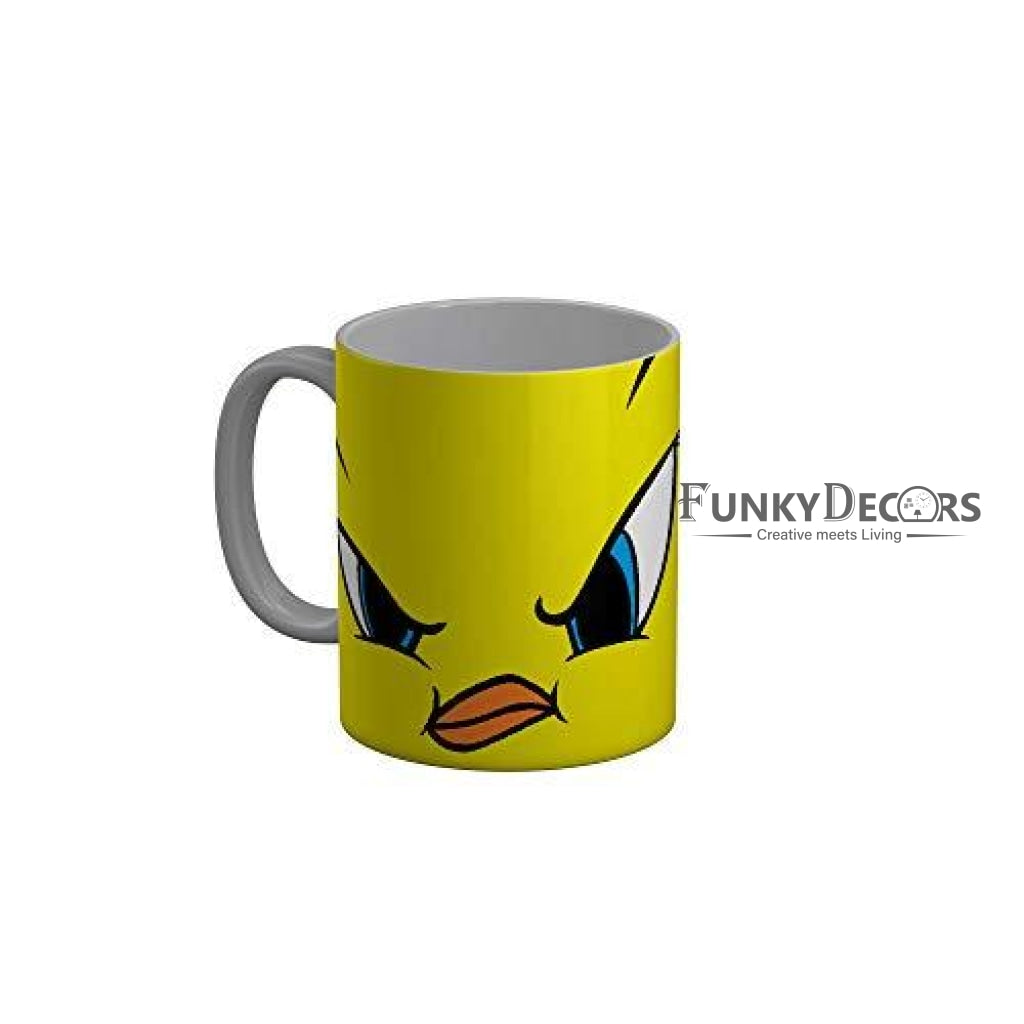 Funkydecors Looney Tunes Cartoon Ceramic Mug 350 Ml Multicolor Mugs