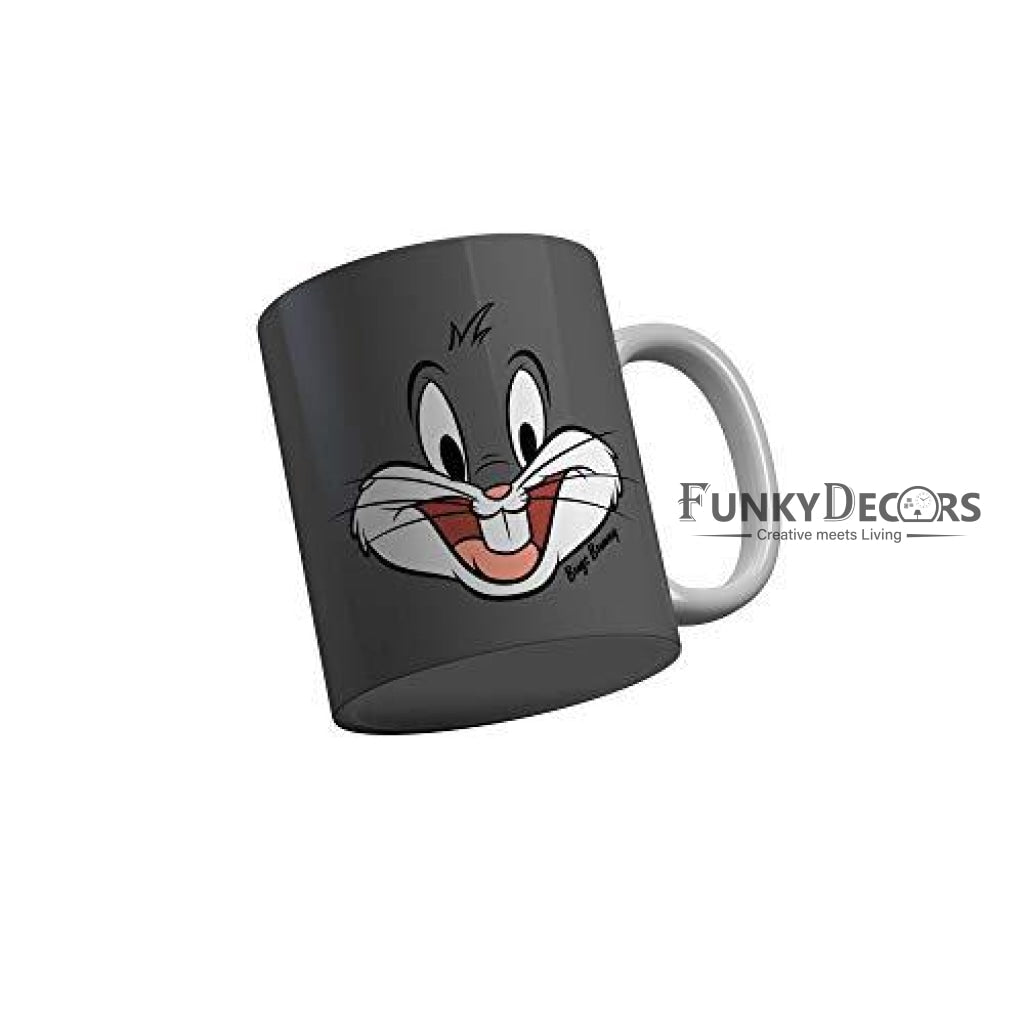 Funkydecors Looney Tunes Cartoon Ceramic Mug 350 Ml Multicolor Mugs