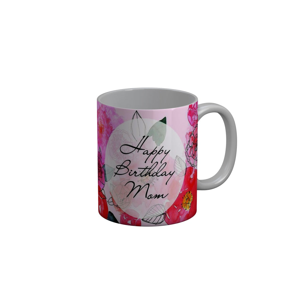 FunkyDecors Mom Birthday Mother Day World Greatest Mom Ceramic Coffee Mug